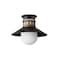 Maxim Lighting Admiralty 1-Light Outdoor Flush Mount 35120SWBKAB - alternate 1